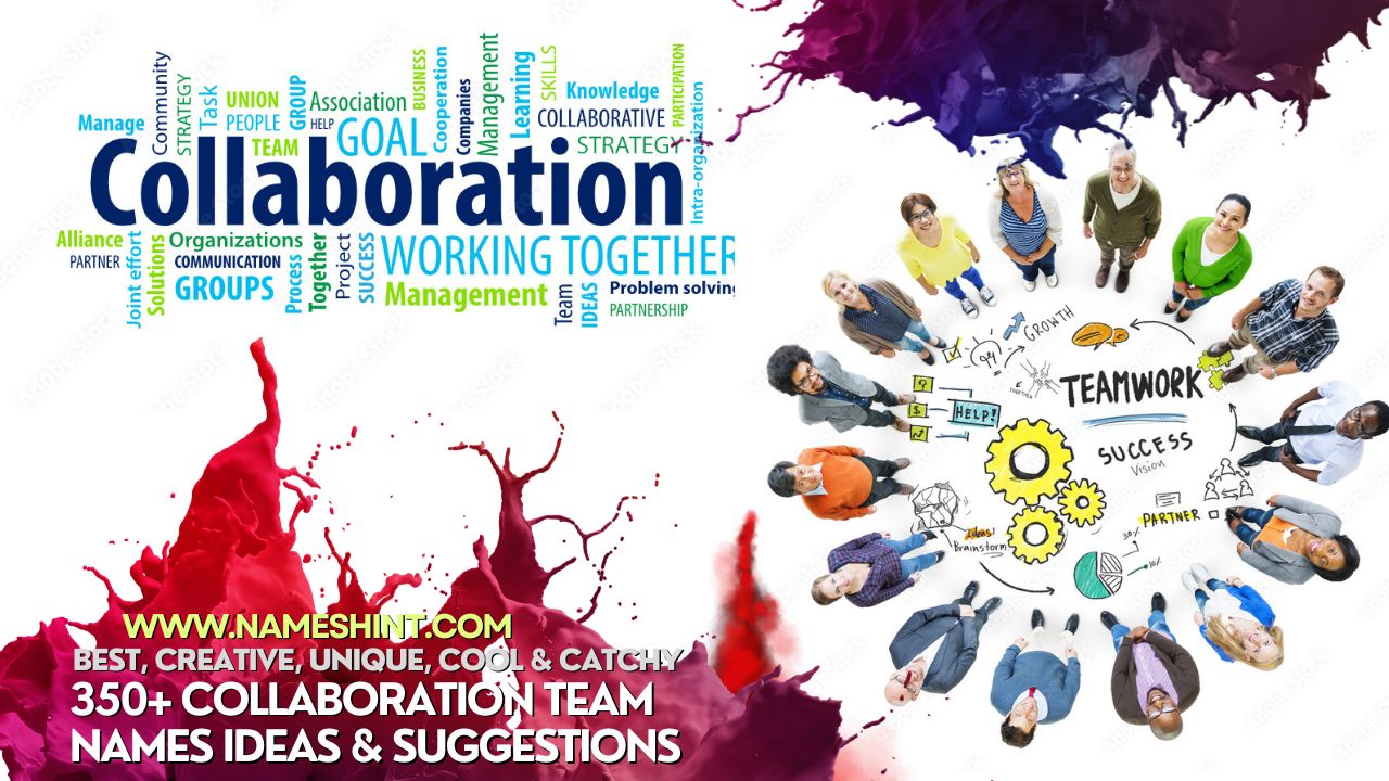 350+ collaboration team names ideas & suggestions