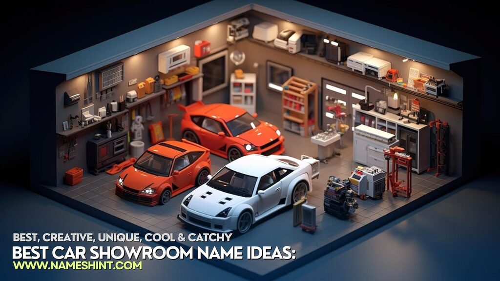 Best Car Showroom Name Ideas names hint